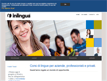 Tablet Screenshot of inlinguatorino.com